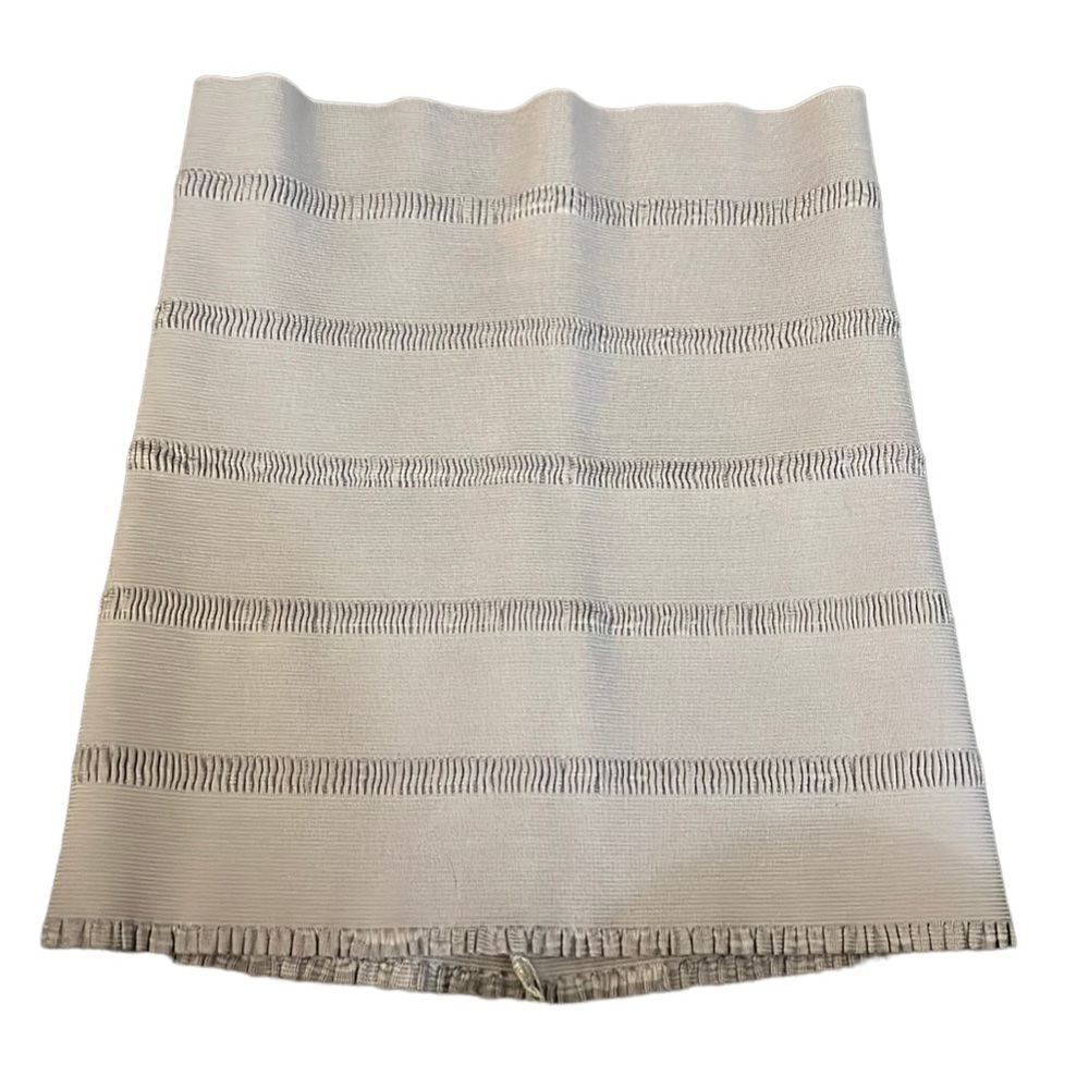 NYC BOUTIQUE Gray Mini Pencil Skirt